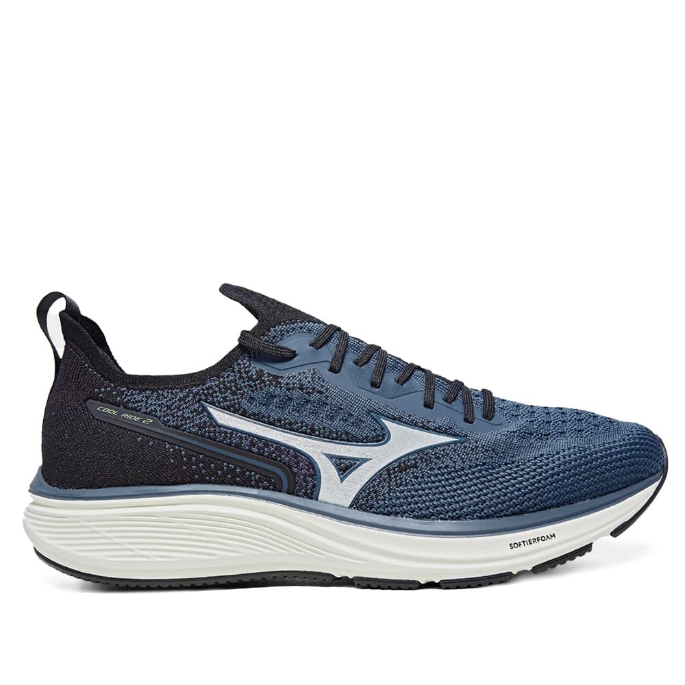 Tênis Masculino Mizuno Cool Ride 2 Azul Escuro Azul Escuro 1