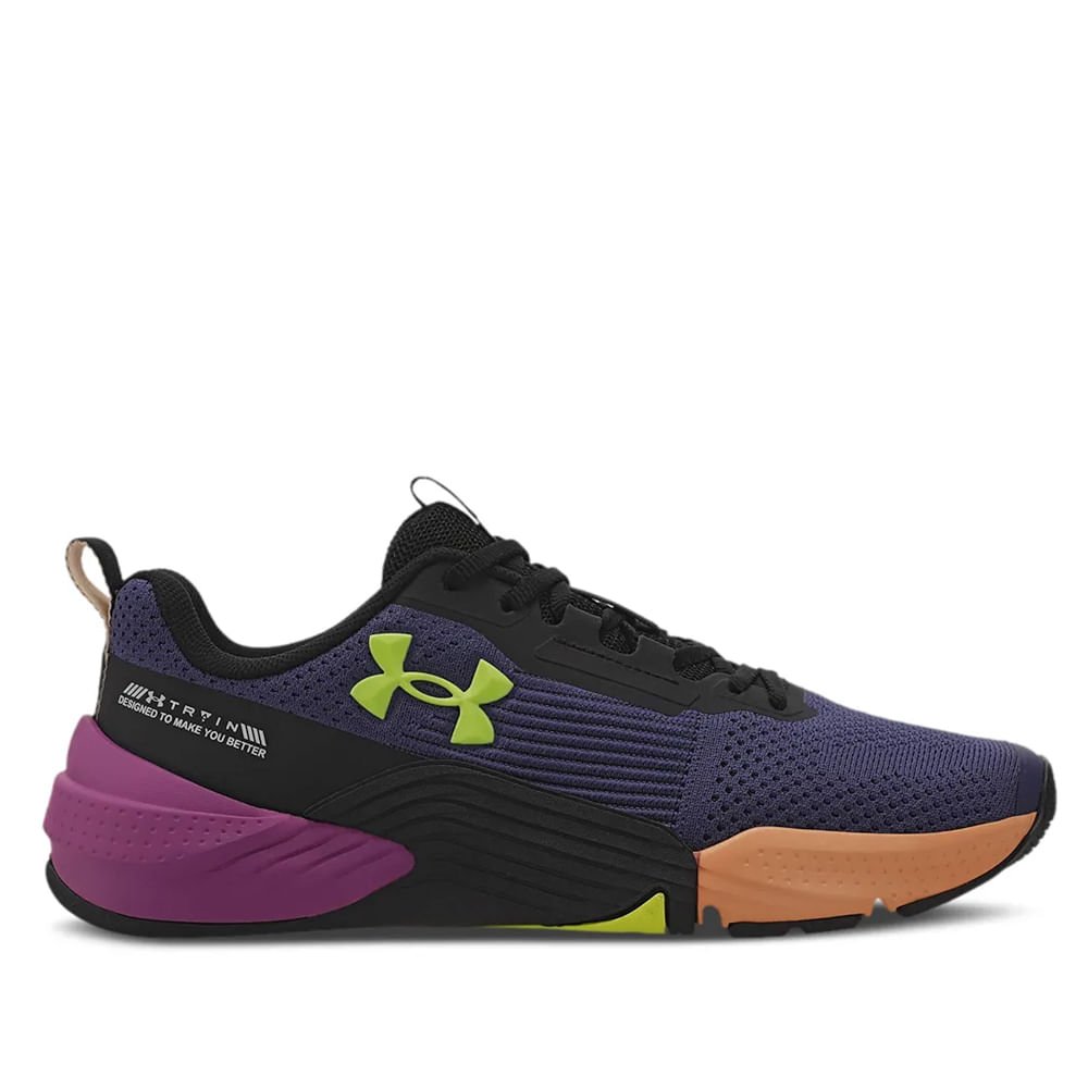 Tênis Feminino Under Armour Tribase Reps 2 Marinho/laranja