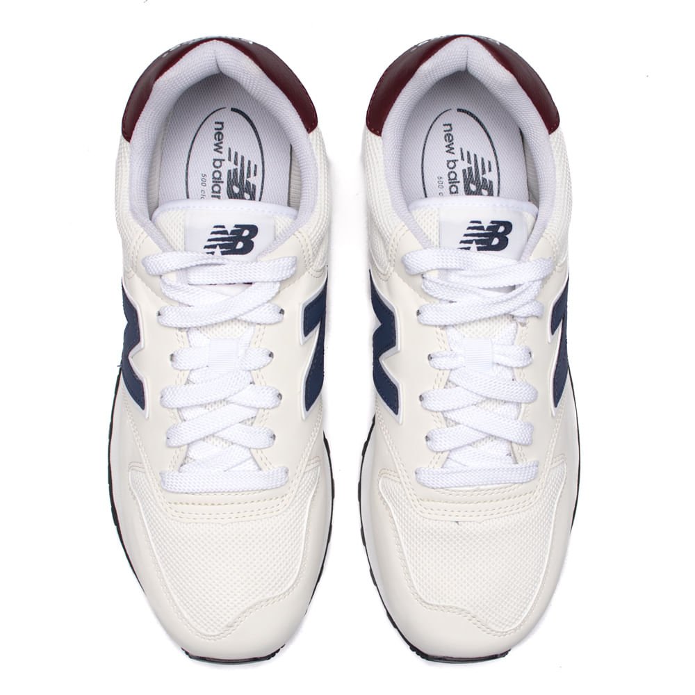 Tênis Masculino New Balance 500v2 Bege Claro Bege Claro 4