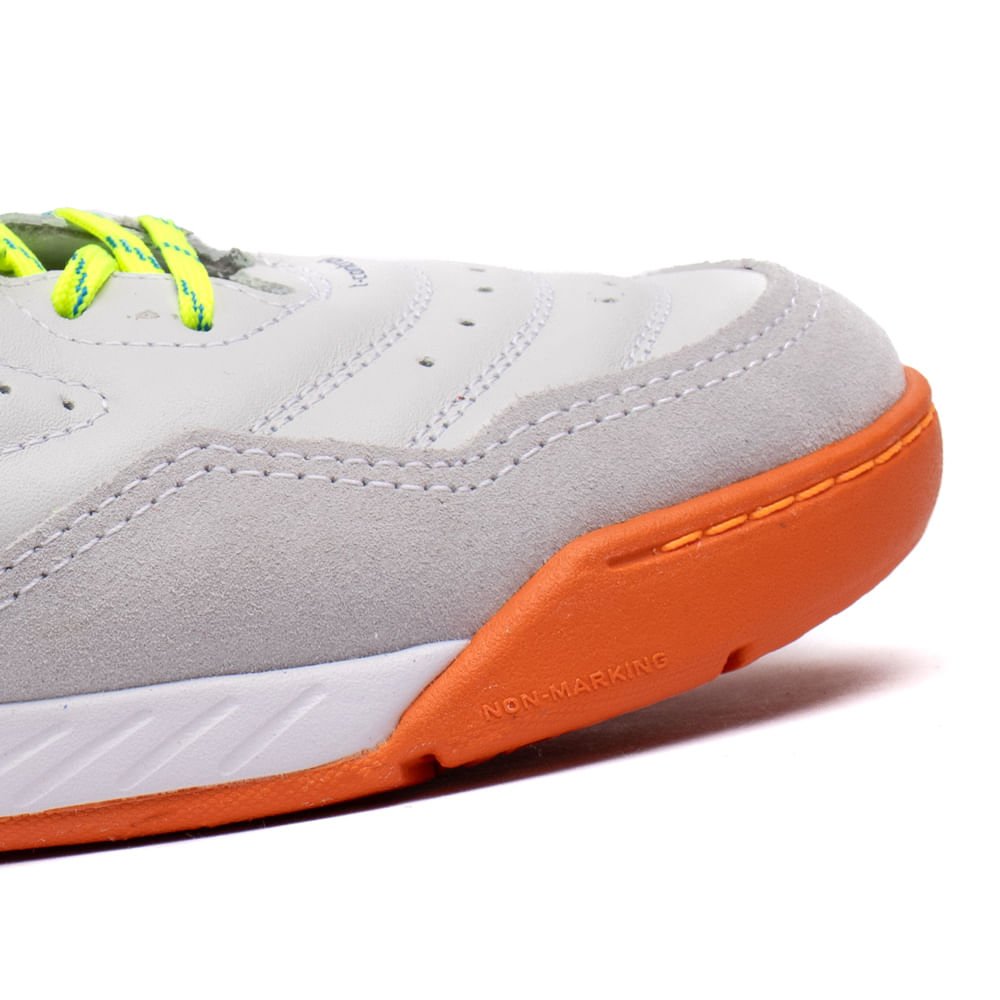 Chuteira Futsal Topper Dominator Pro V Cinza/ azul Cinza/Azul 6