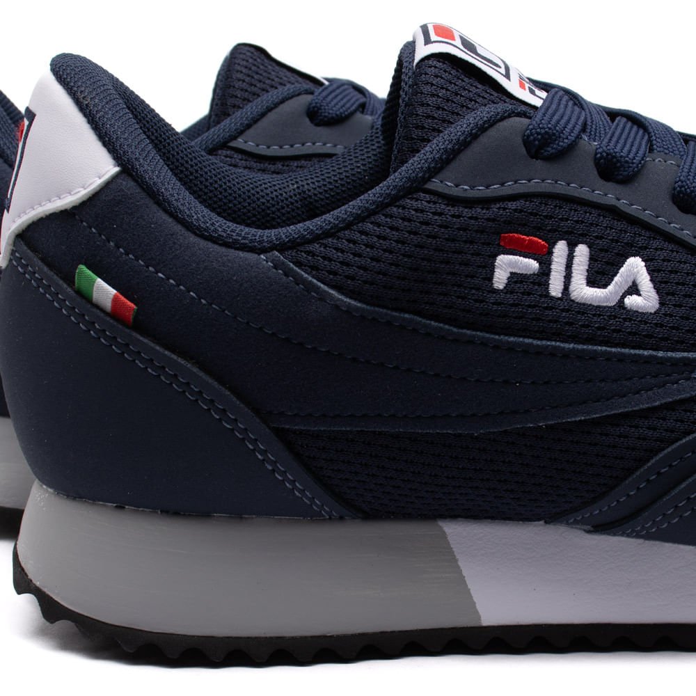 Tênis Masculino Fila Euro Jogger Sport II Marinho Azul Marinho 6