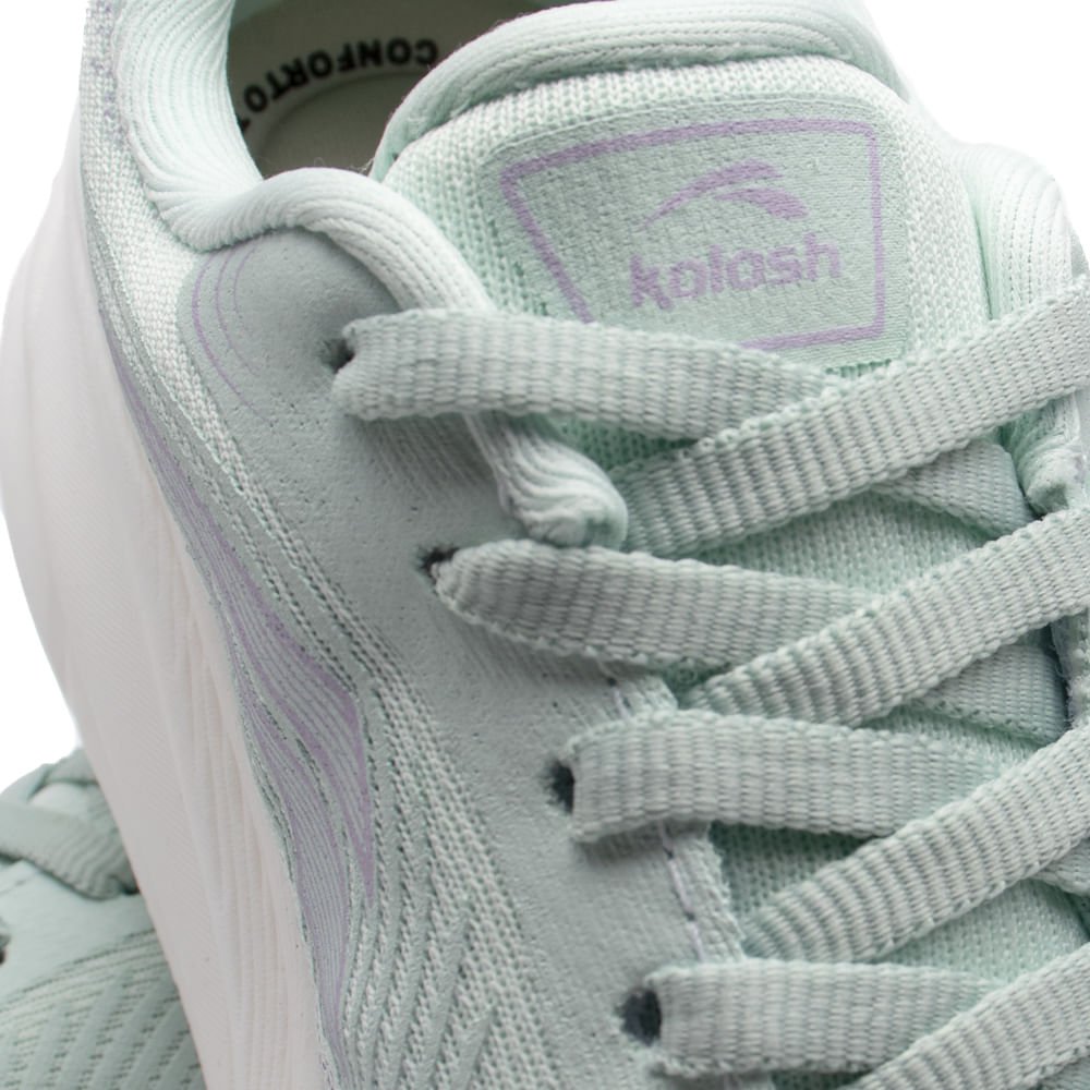 Tênis Feminino Kolosh Esportivo Velocit Verde Claro Verde Claro 6