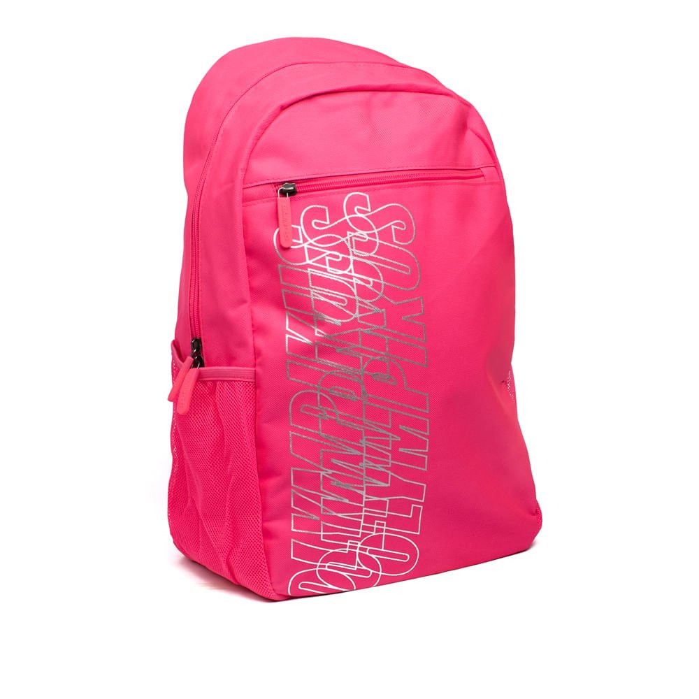 Mochila Unissex Olympikus Basic Pink Rosa 3