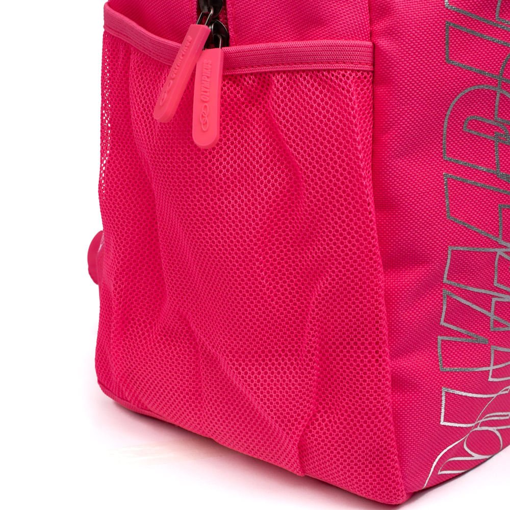 Mochila Unissex Olympikus Basic Pink Rosa 4
