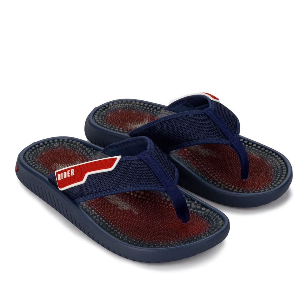 Chinelo Masculino Rider Infinity Max II Azul/vermelho Azul/Vermelho 3