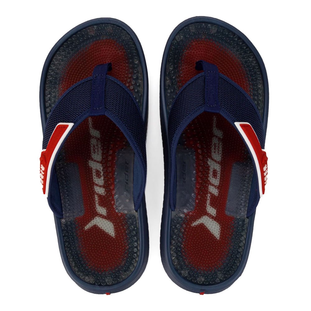 Chinelo Masculino Rider Infinity Max II Azul/vermelho