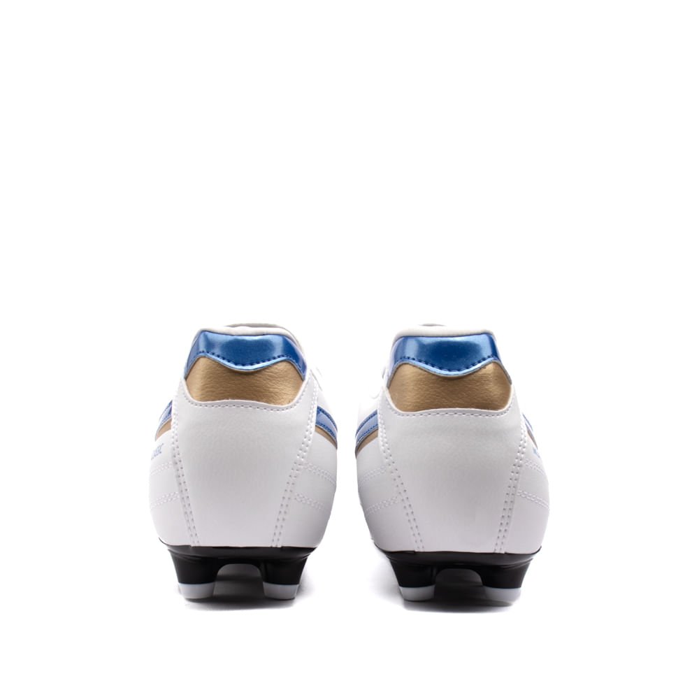 Chuteira de Campo Mizuno Morelia Classic MD Branco/azul Branco/Azul 3
