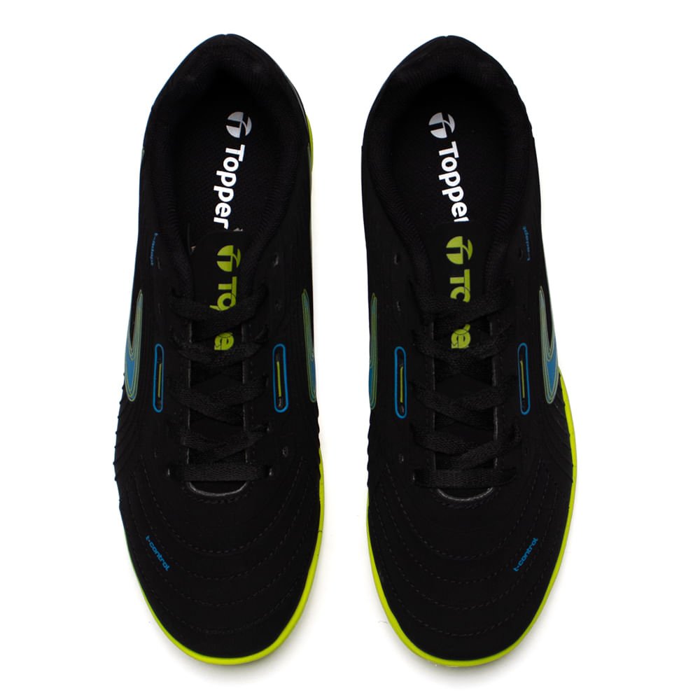 Chuteira Society Topper Cup VI Preto/amarelo Preto/Amarelo 4