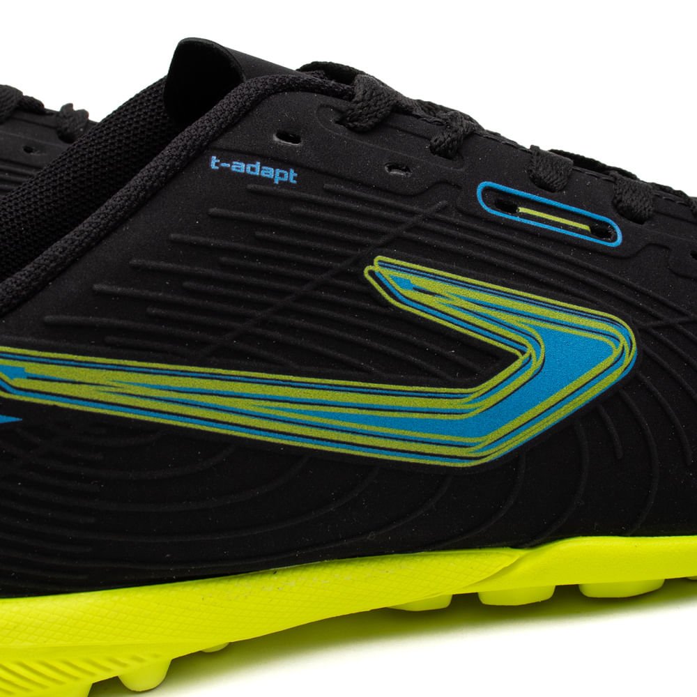 Chuteira Society Topper Cup VI Preto/amarelo Preto/Amarelo 5