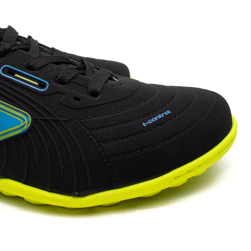 Chuteira Society Topper Cup VI Preto/amarelo Preto/Amarelo 6