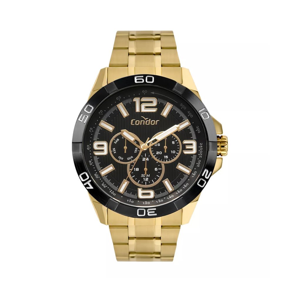 Relógio Masculino Condor Analógico CO6P29JNS/4P Dourado