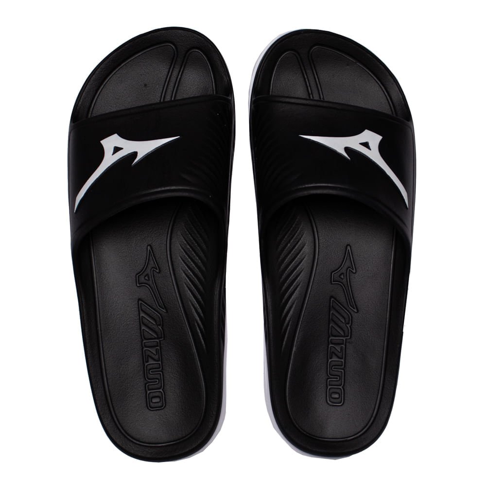 Chinelo Slide Masculino Mizuno Enerzy Preto/branco