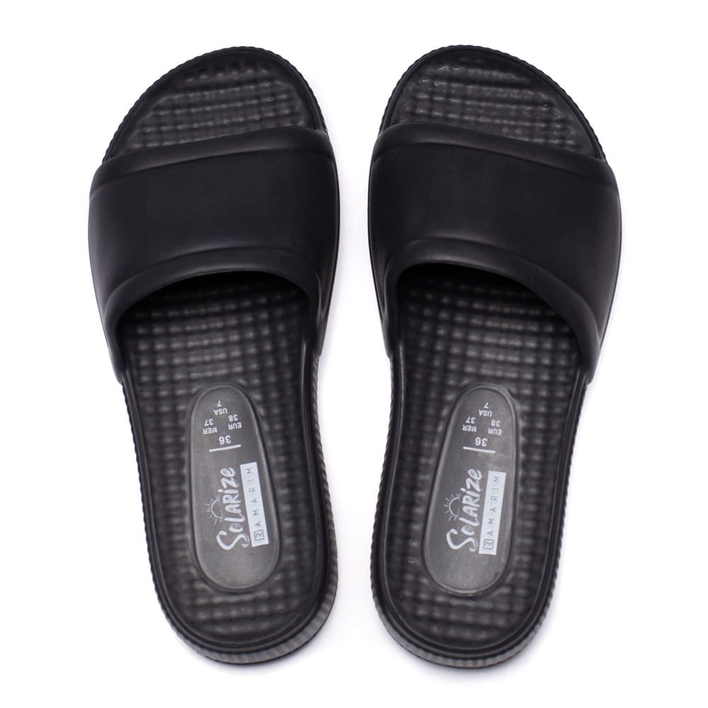 Tamanco Feminino Ramarim EVA Solarize Preto Preto 4