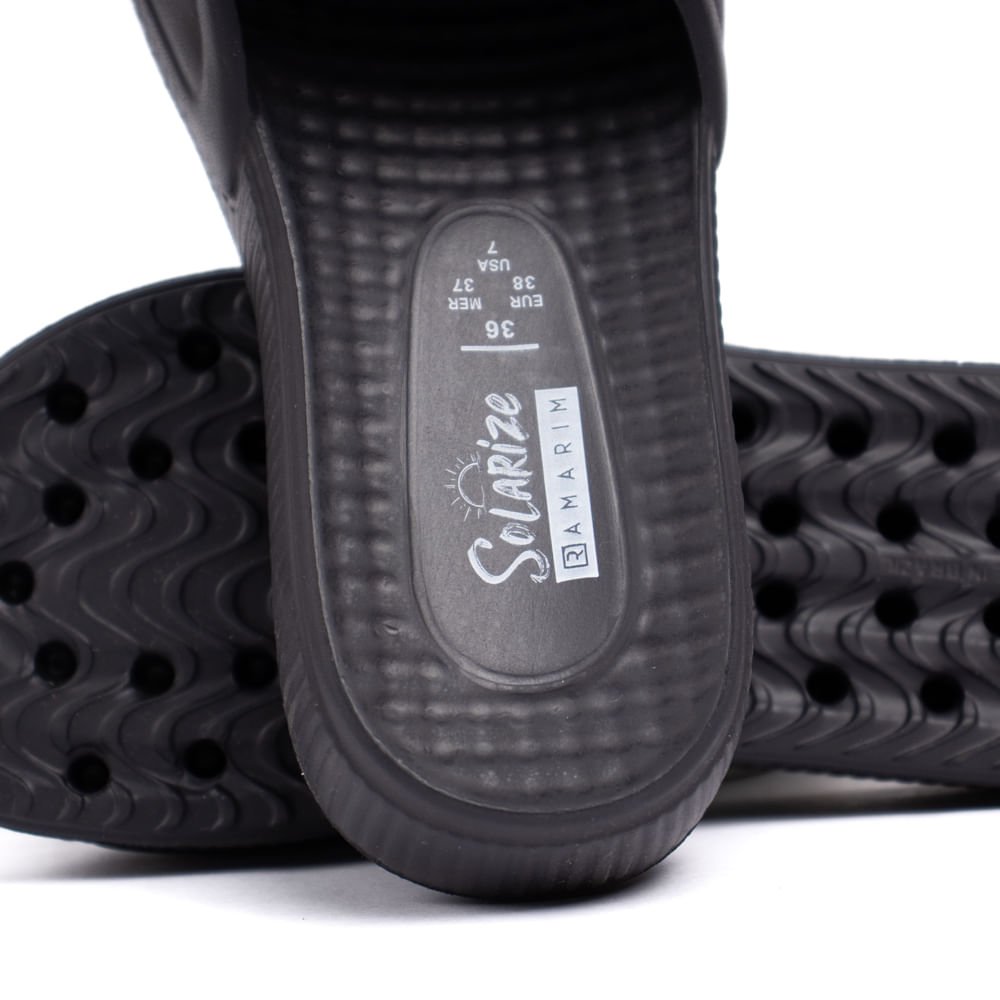 Tamanco Feminino Ramarim EVA Solarize Preto Preto 5