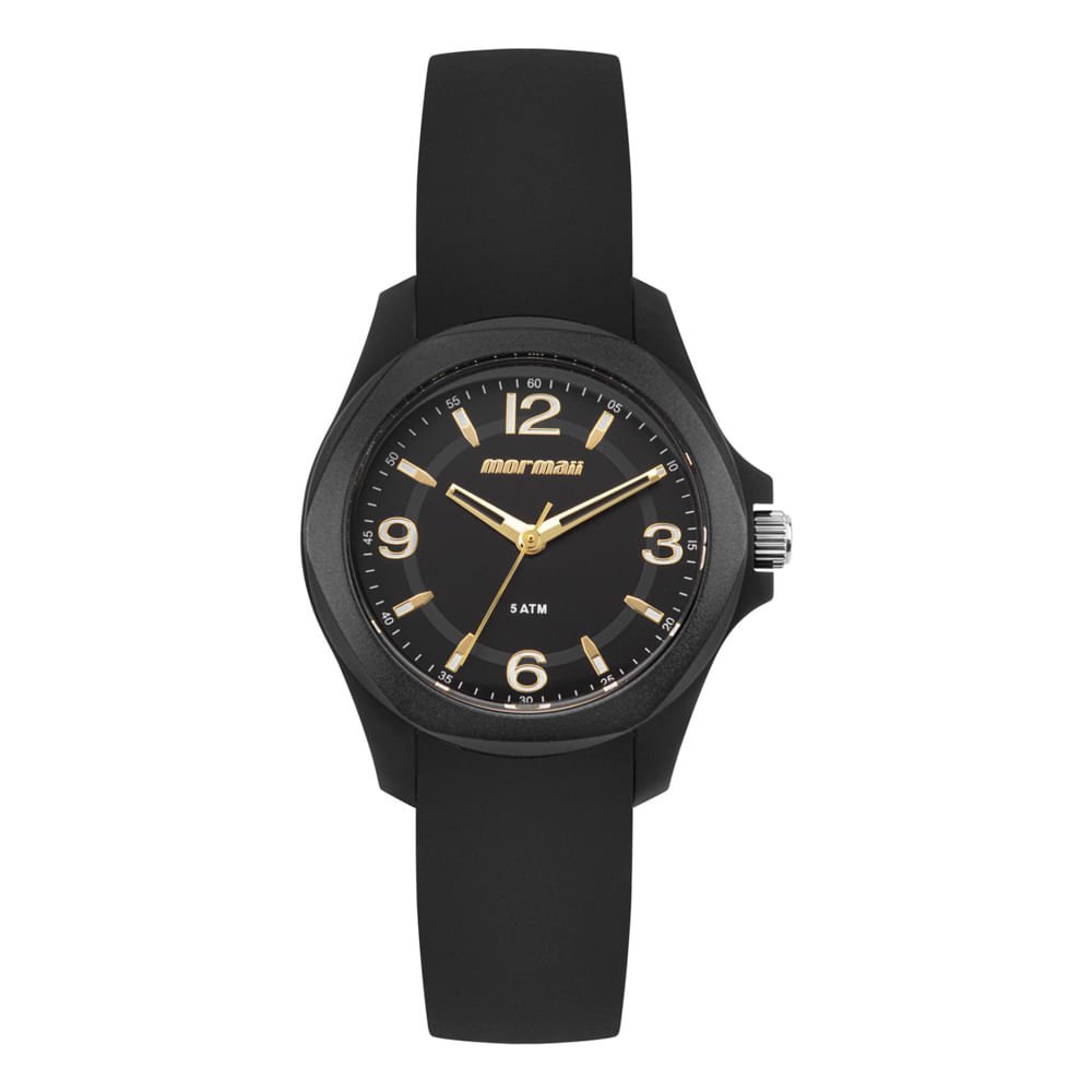 Relógio Feminino Mormaii Luau Analógico MO2036JH/8P Preto