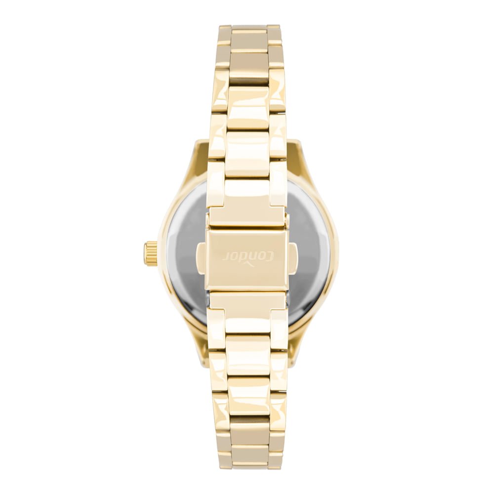 Relógio Feminino Condor Aparecida CO2035NIG/K4X Dourado Dourado 3