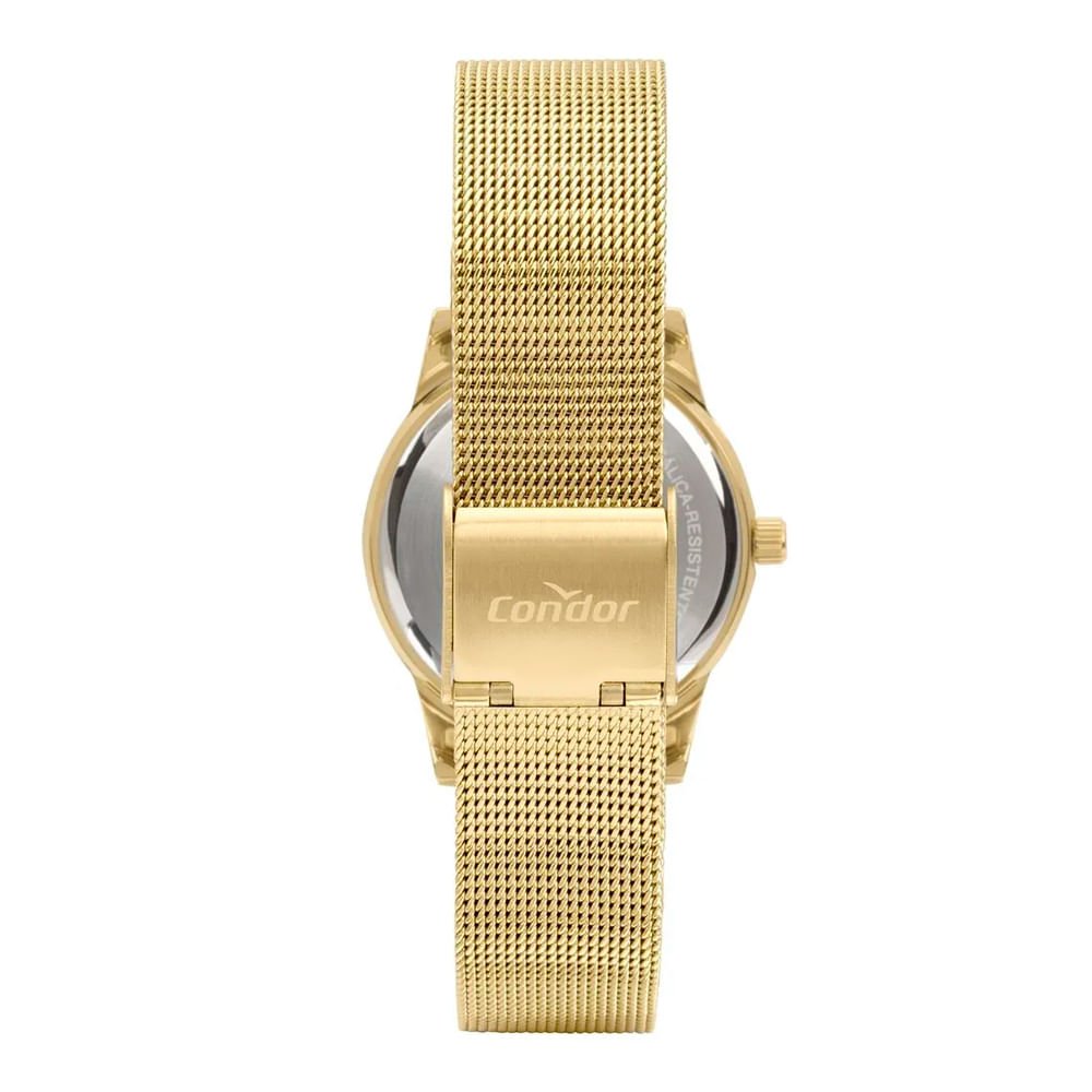 Relógio Feminino Condor Analógico CO2036MVL/K4D com Conjunto Dourado 3