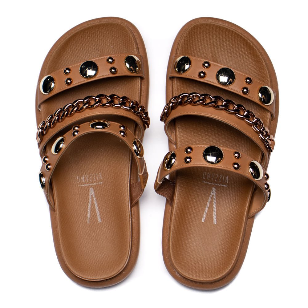 Chinelo Kenner Rakka Anitta 1900022102-4 Roxo/Prata