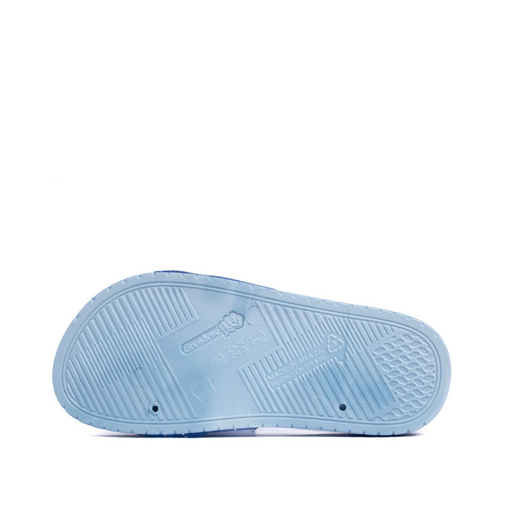 Chinelo Slide Infantil Grendene Disney Mania Stitch Azul Azul 3