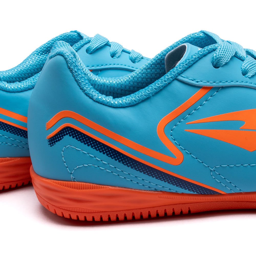 Chuteira Futsal Infantil Dray Foorcy Azul/laranja Azul/Laranja 6