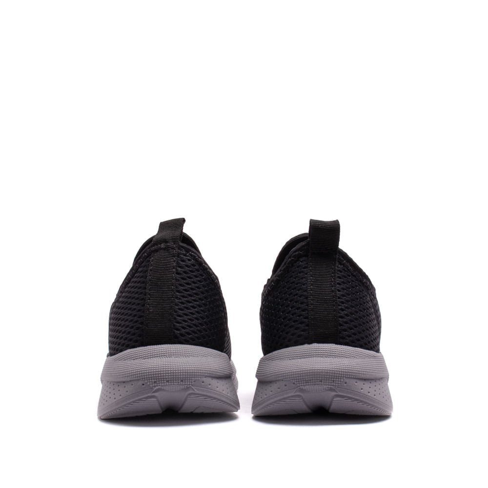 Tênis Infantil Molekinho em Tecido Calce Fácil Preto Preto 3