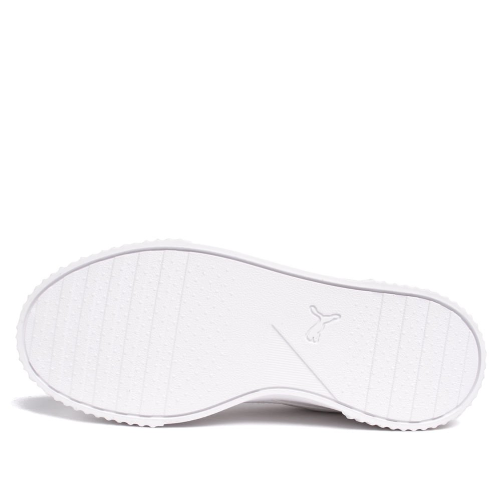 Tênis Feminino Puma Carina Bold Street Branco Branco 2