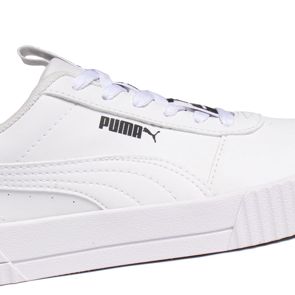 Tênis Feminino Puma Carina Bold Street Branco Branco 5