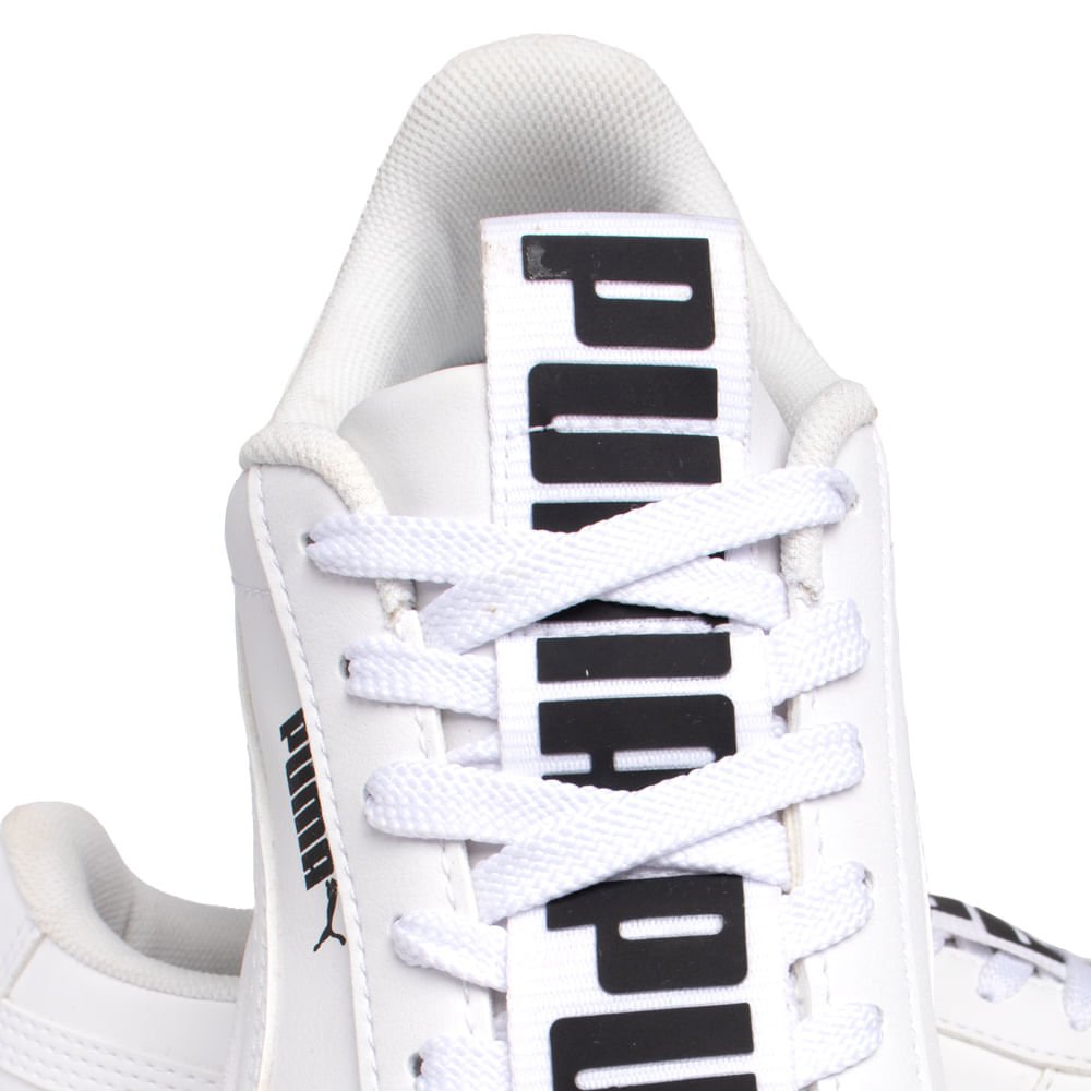 Tênis Feminino Puma Carina Bold Street Branco Branco 7