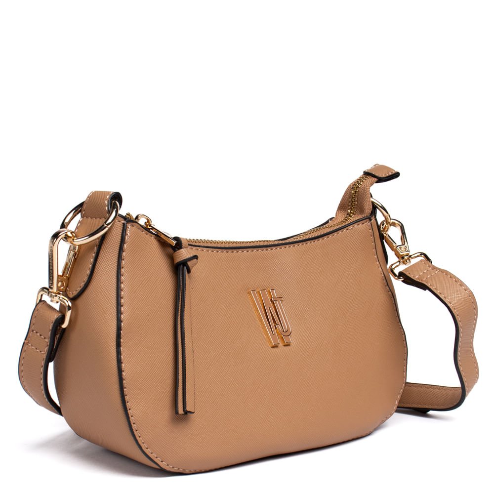 Bolsa Feminina WJ Transversal Pequena Caramelo Marrom 3