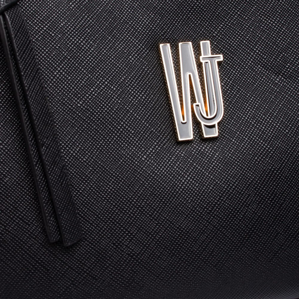 Bolsa Feminina WJ Transversal Pequena Preto Preto 3
