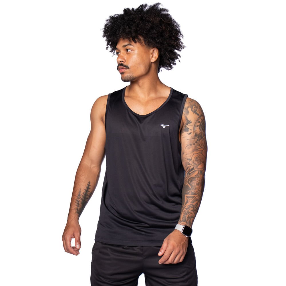 Regata Masculina Mizuno Energy Preto