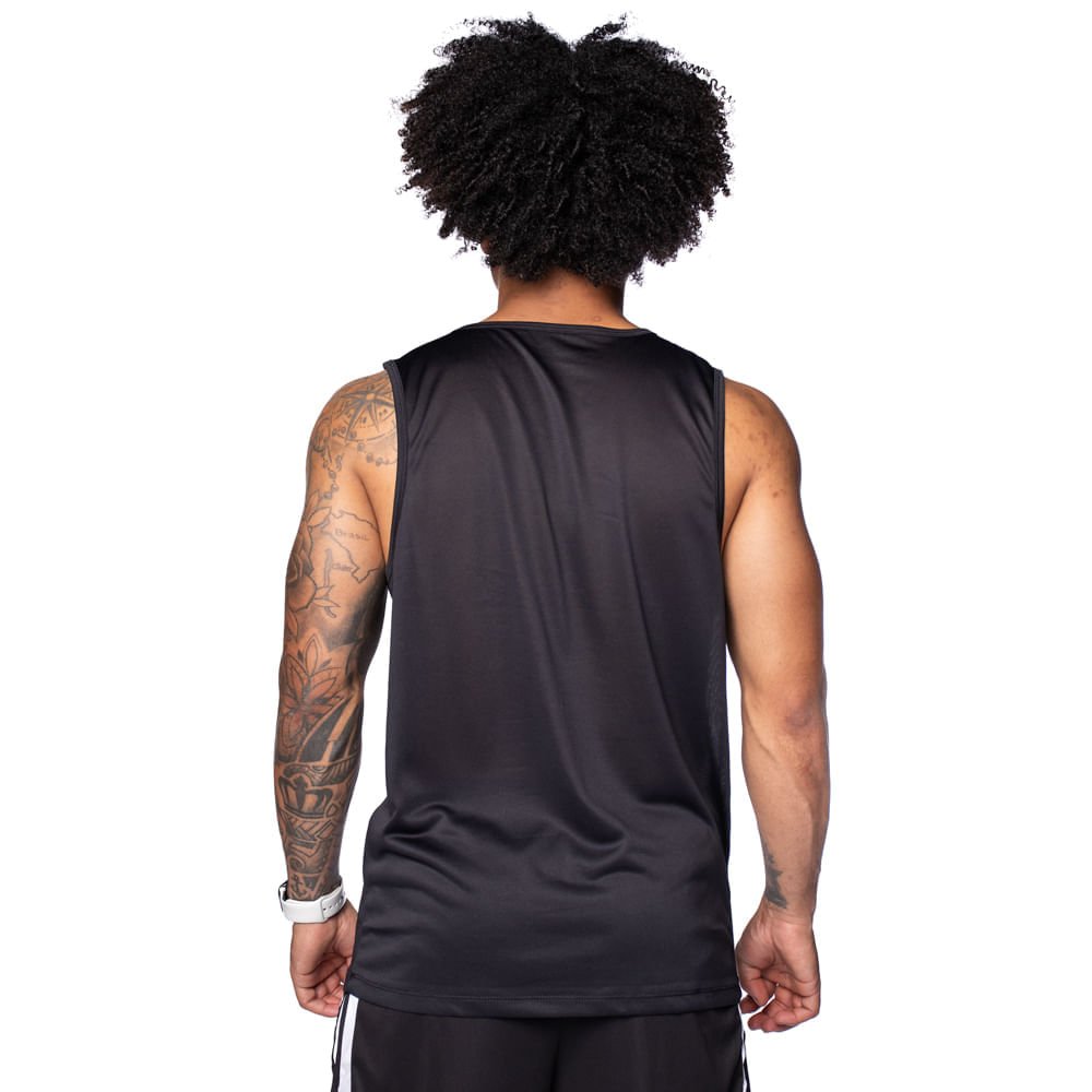 Regata Masculina Mizuno Energy Preto Preto 2