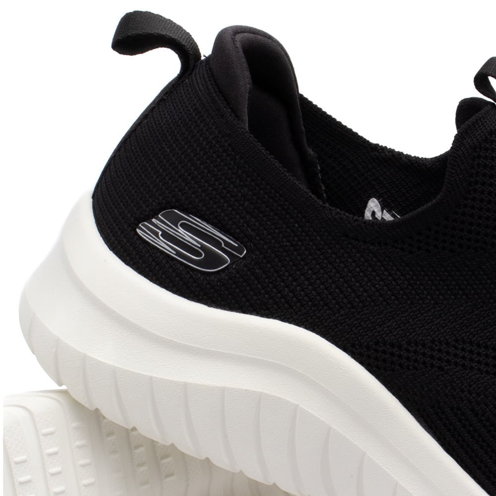 Tênis Masculino Skechers Ultra Flex 2.0 Preto/branco Preto/Branco 5
