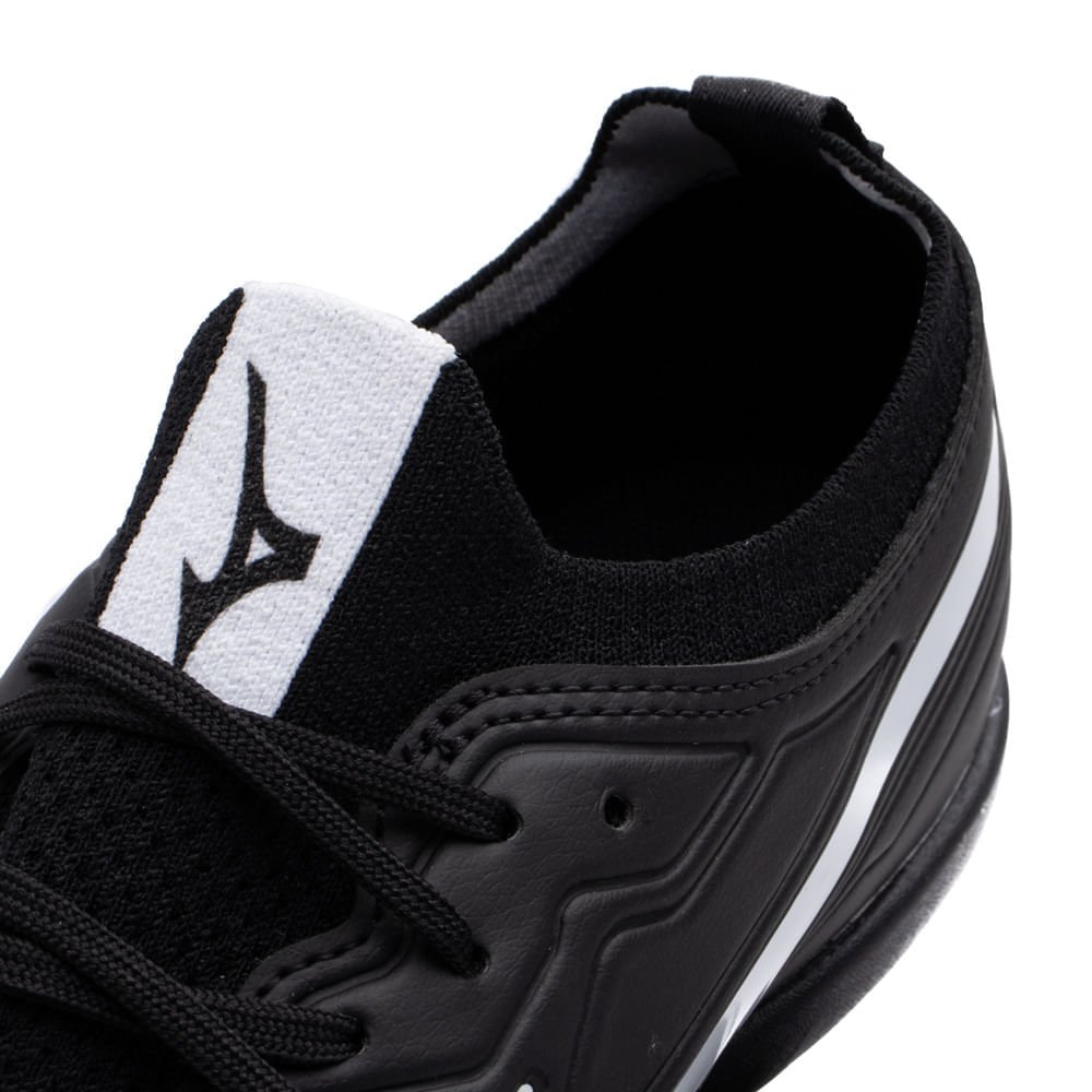 Chuteira Society Mizuno Regent AS Preto/branco Preto/branco 7
