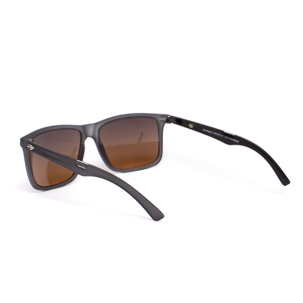 Óculos de Sol Unissex Mormaii Kona Magnetic Preto/marrom Preto 3