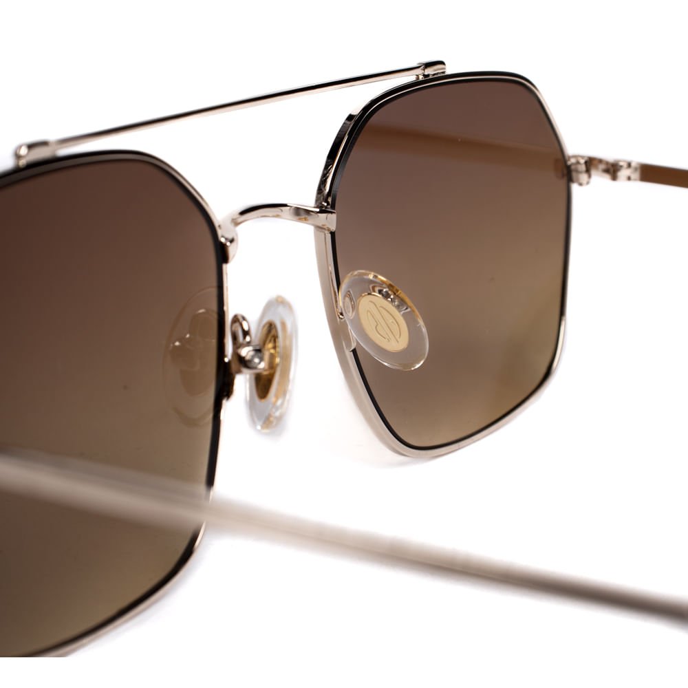 Óculos de Sol Unissex Mormaii M0147 Dourado Dourado 4