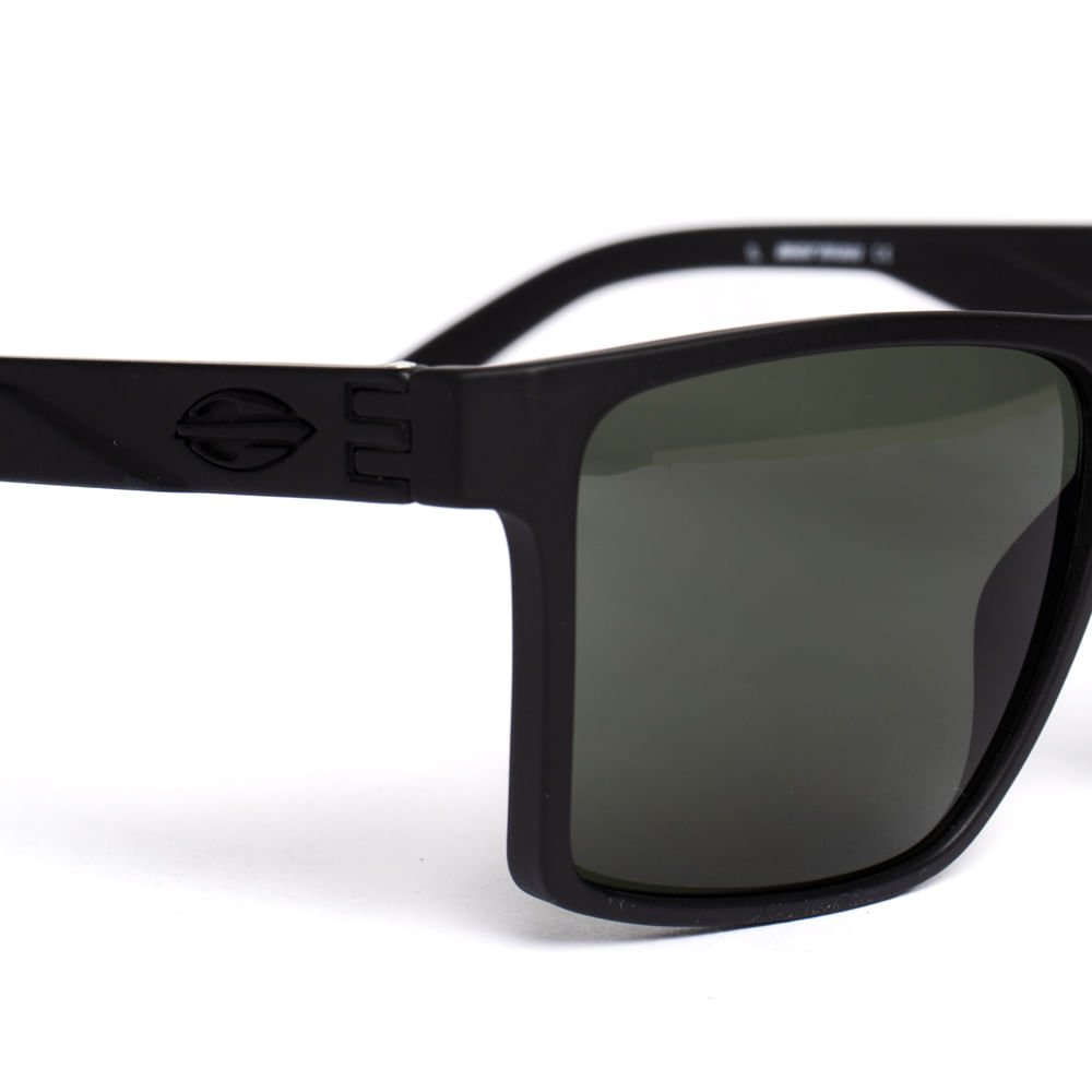 Óculos de Sol Unissex Mormaii Monterey 2 Fosco Preto Preto 4