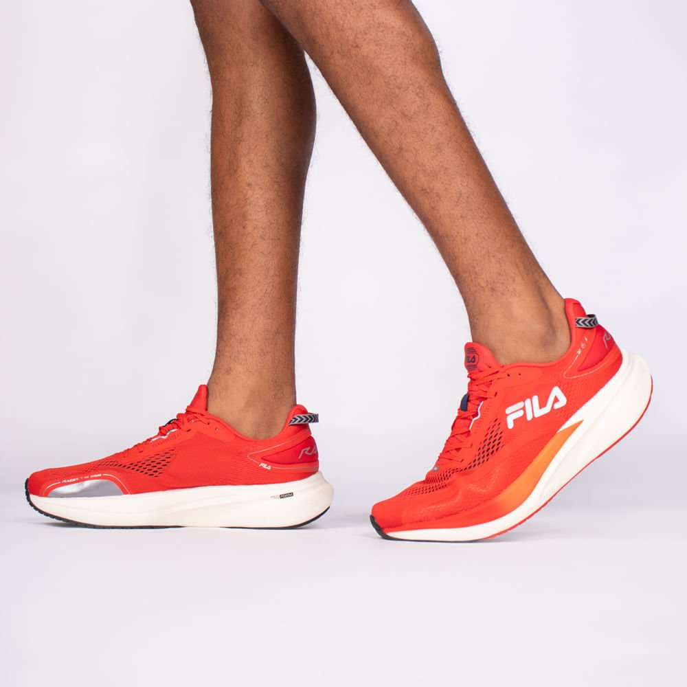 Tênis Masculino Fila Racer T2 Xtreme Vermelho Vermelho 7