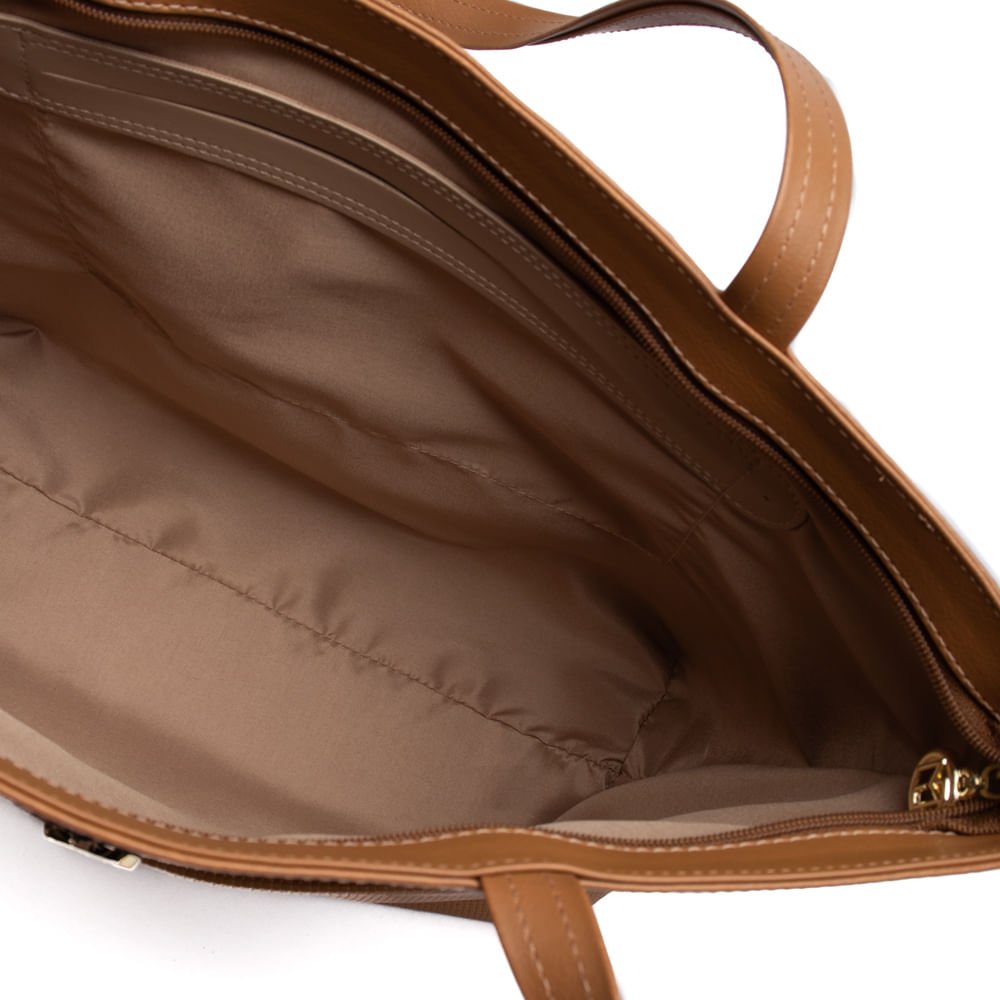 Bolsa Feminina Modare Soft Caramelo Marrom 5