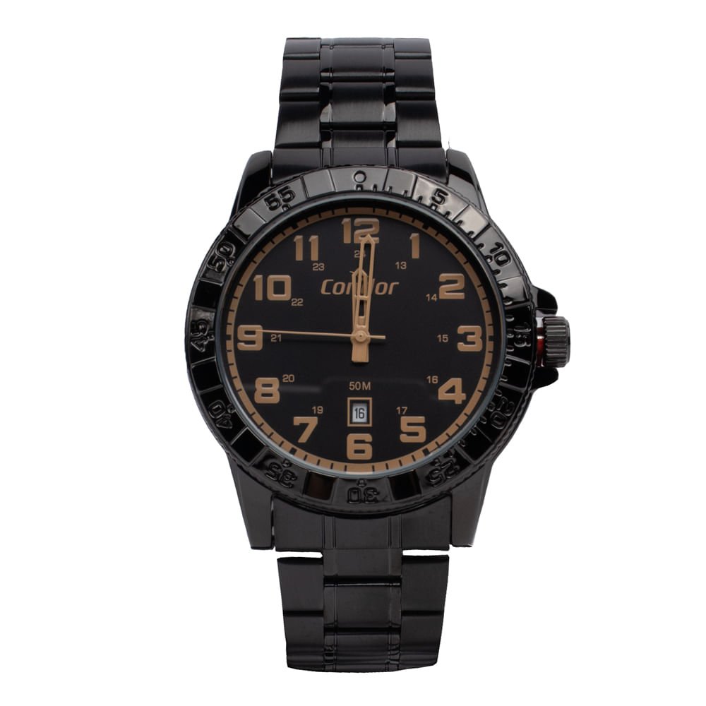 Relógio Masculino Condor CO2115NAM/K4P c/ Acessório Multiuso Preto