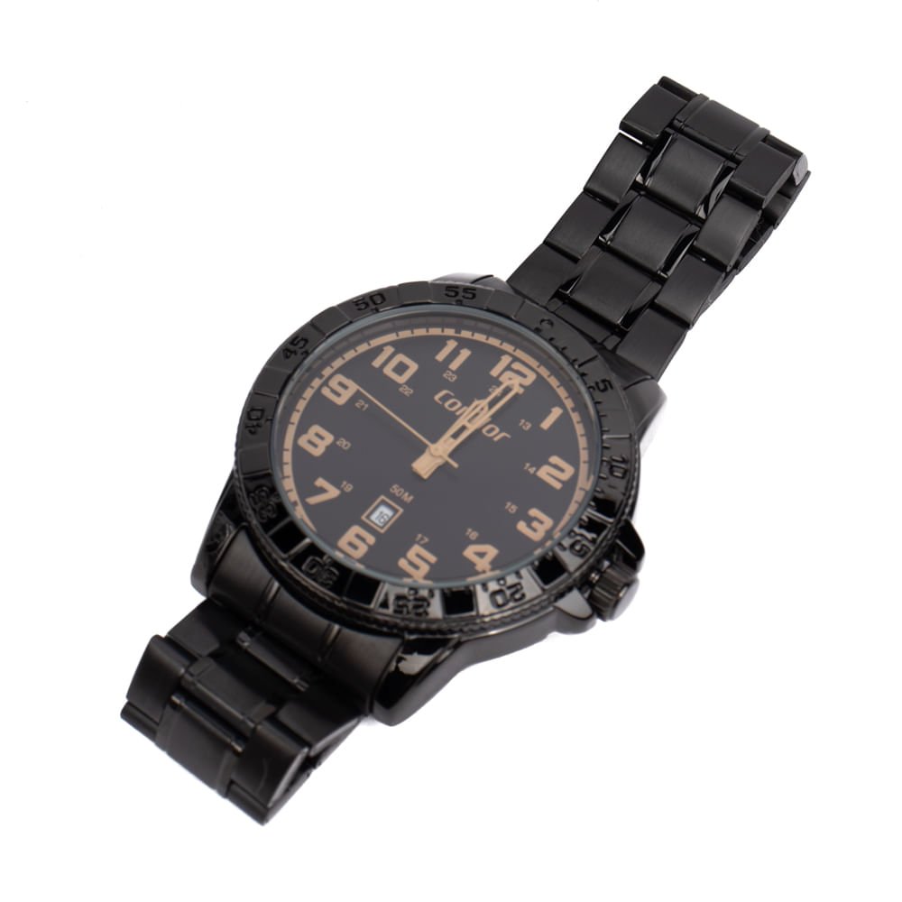 Relógio Masculino Condor CO2115NAM/K4P c/ Acessório Multiuso Preto Preto 6