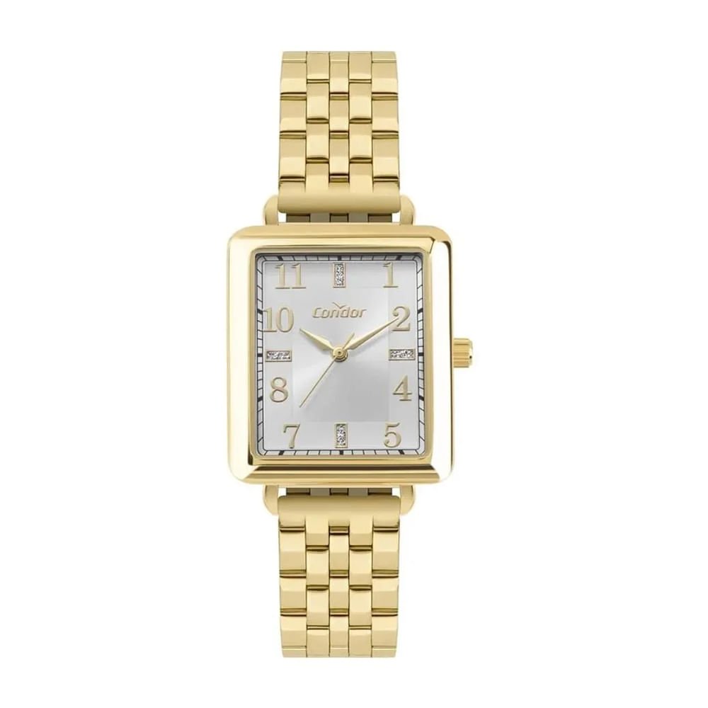 Relógio Feminino Condor Analógico CO2035NJN/K4K com Conjunto Dourado