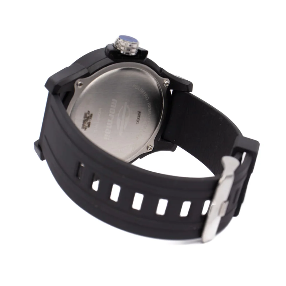 Relógio Masculino Mormaii Analógico MO6P29AS/8A Preto Preto 2