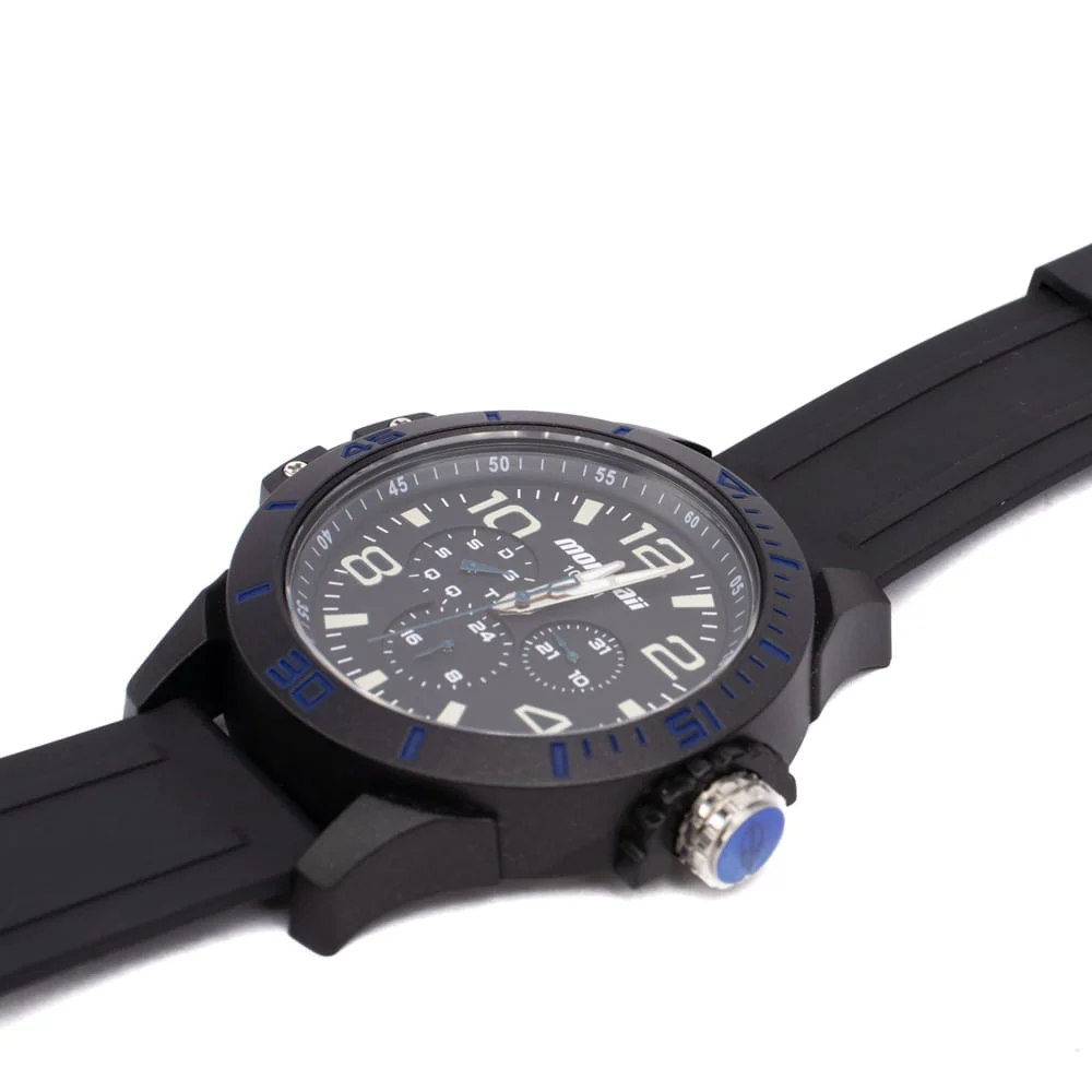 Relógio Masculino Mormaii Analógico MO6P29AS/8A Preto Preto 4