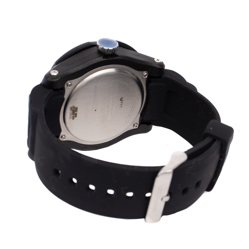 Relógio Masculino Mormaii Analógico MO6P29AS/8A Preto Preto 2