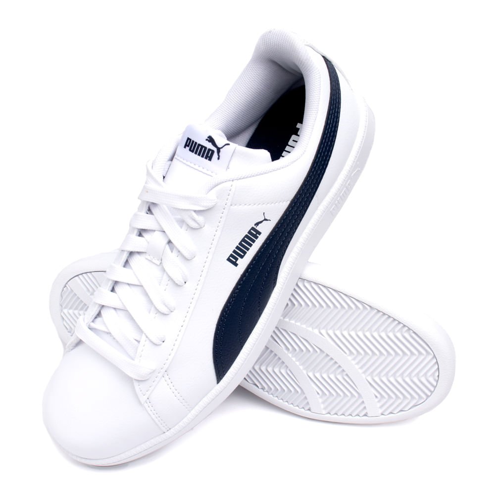 Tênis Masculino Puma Up Club Navy Branco/Marinho Branco/Azul 5