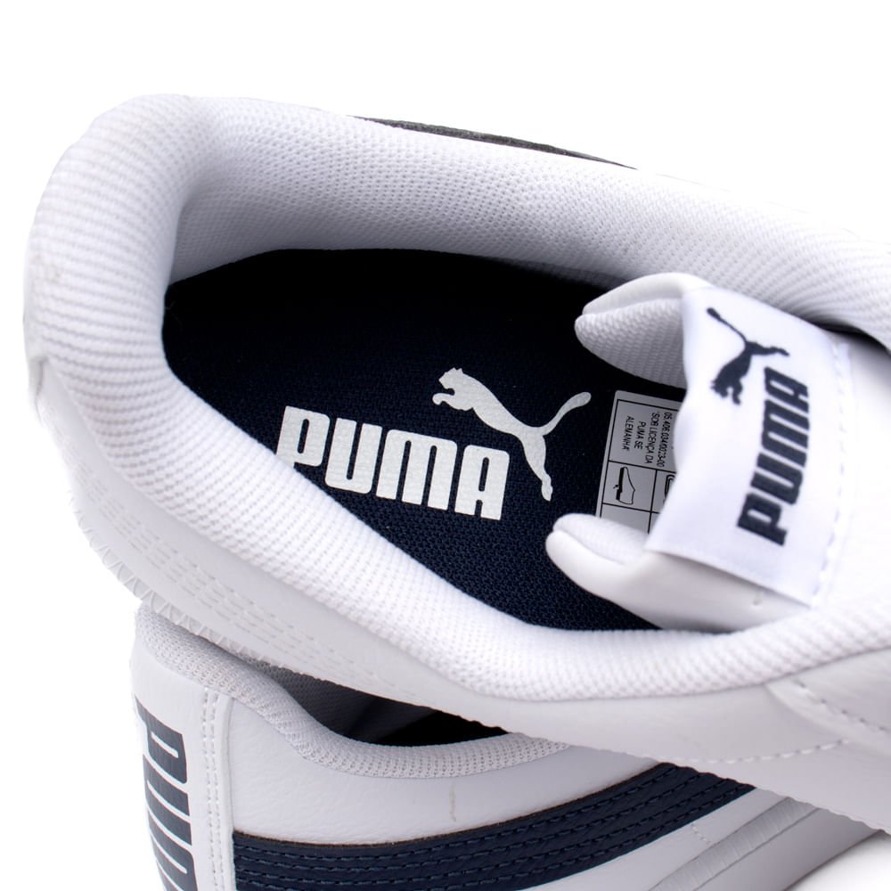 Tênis Masculino Puma Up Club Navy Branco/Marinho Branco/Azul 7