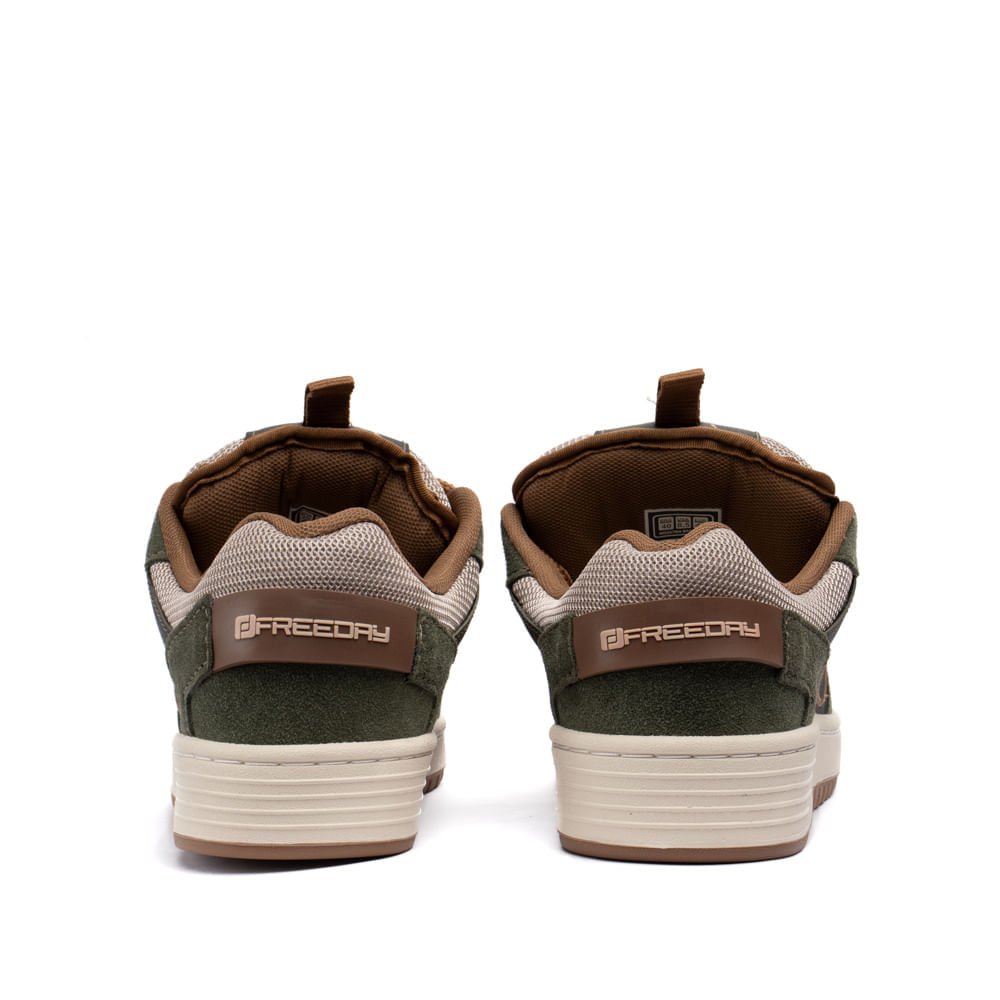 Tênis Masculino Freeday Hero Evolution Musgo Verde 3