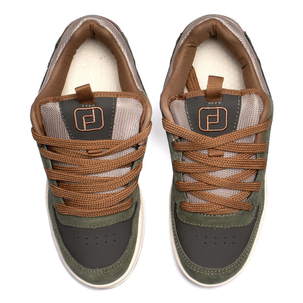 Tênis Masculino Freeday Hero Evolution Musgo Verde 4