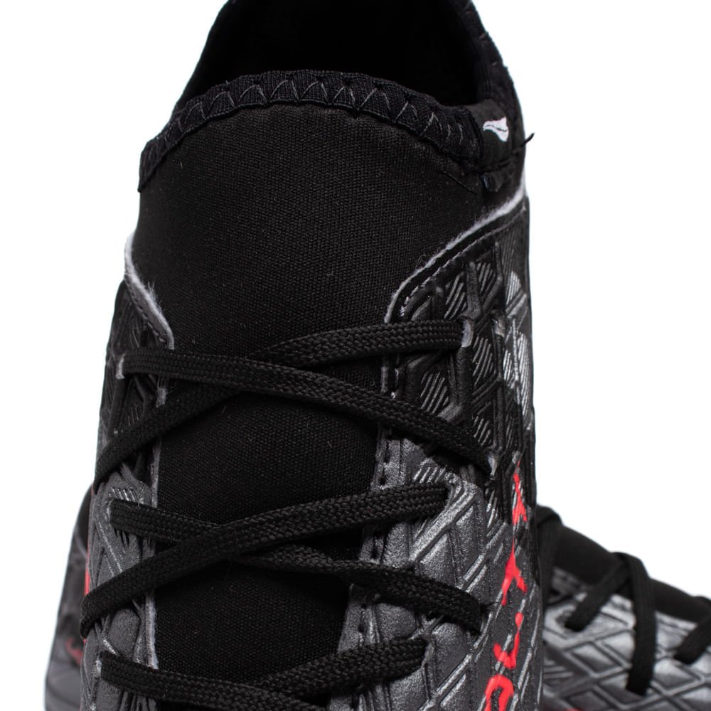 Chuteira Society Infantil Penalty Rx Locker Kids Y-3 Cinza/pink Cinza/Pink 6